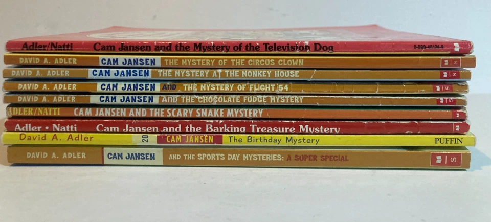 Lot CAM JANSEN MYSTERY Chapter DAVID ADLER Sports Day SCARY SNAKE Lot of 9 Foto 3 de 4