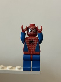 LEGO Spider-Man 1 Minifigure Blue Arms and Legs, Silver Webbing - spd001 