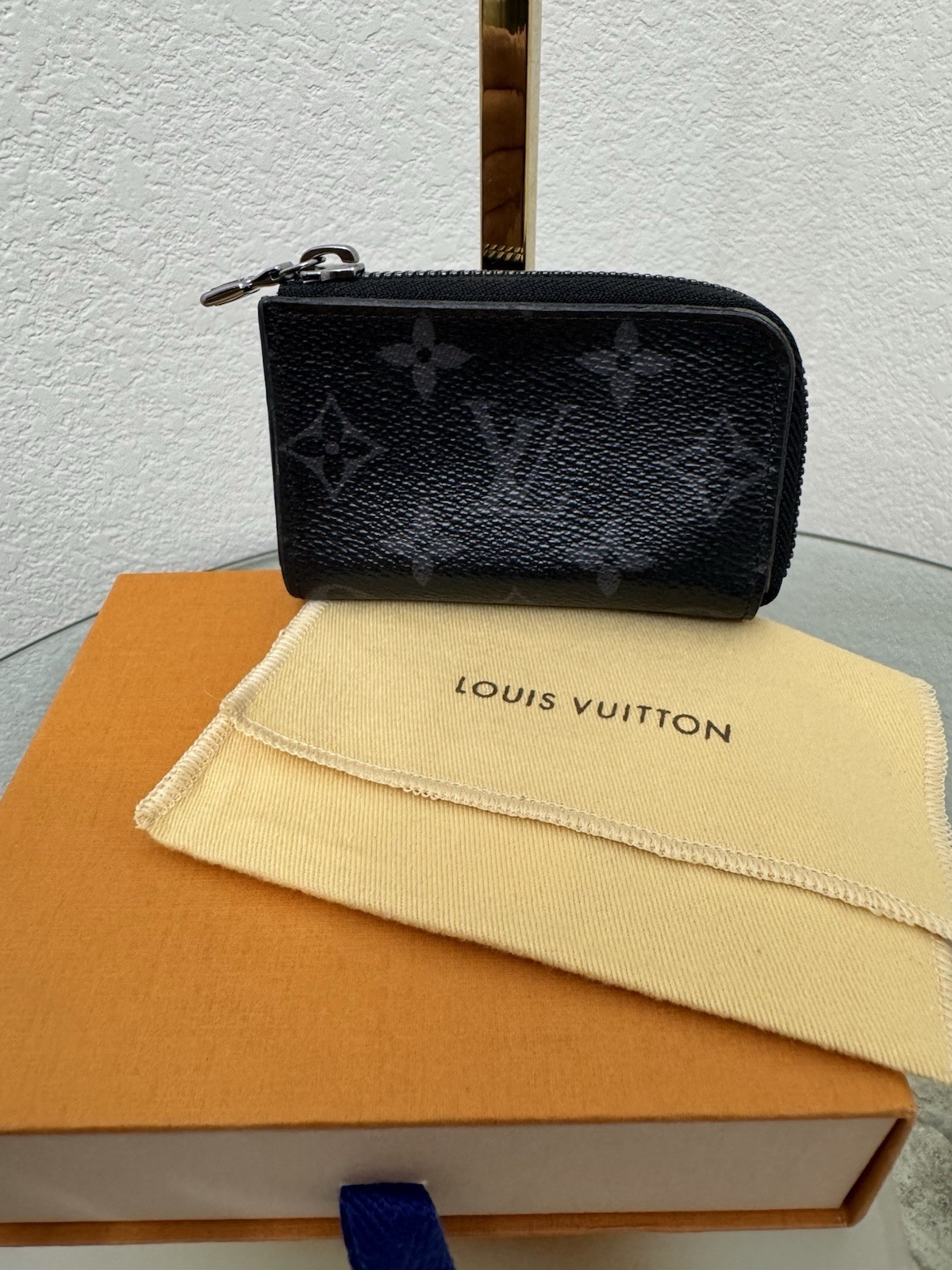 Louis Vuitton Monogram Eclipse Compact Card Case - image 1