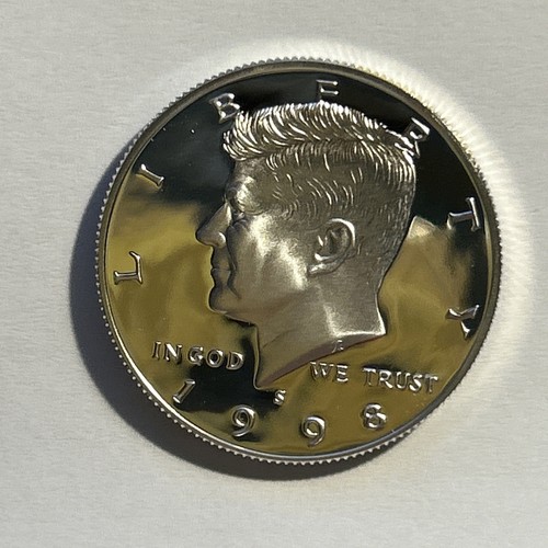 1998-S KENNEDY 90% SILVER HALF DOLLAR * DCAM GEM * exact coin #6705