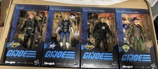 GI JOE Haslab DRAGONFLY (set di 4 figurine) Wild Bill, Glenda, RipCord, Crazy Legs nuovo con scatola