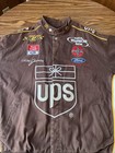 Chase Authentics Jacket NASCAR UPS Dale Jarrett #88 Brown Size XXL 2XL Coat