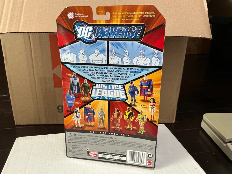 DC UNIVERSE JUSTICE LEAGUE UNLIMITED FAN 系列 3 包 全新带盒 — 第 2/2 张图片