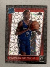 2021 Donruss Optic Rated Rookie Black Velocity Prizm /79 Brandon Boston Jr
