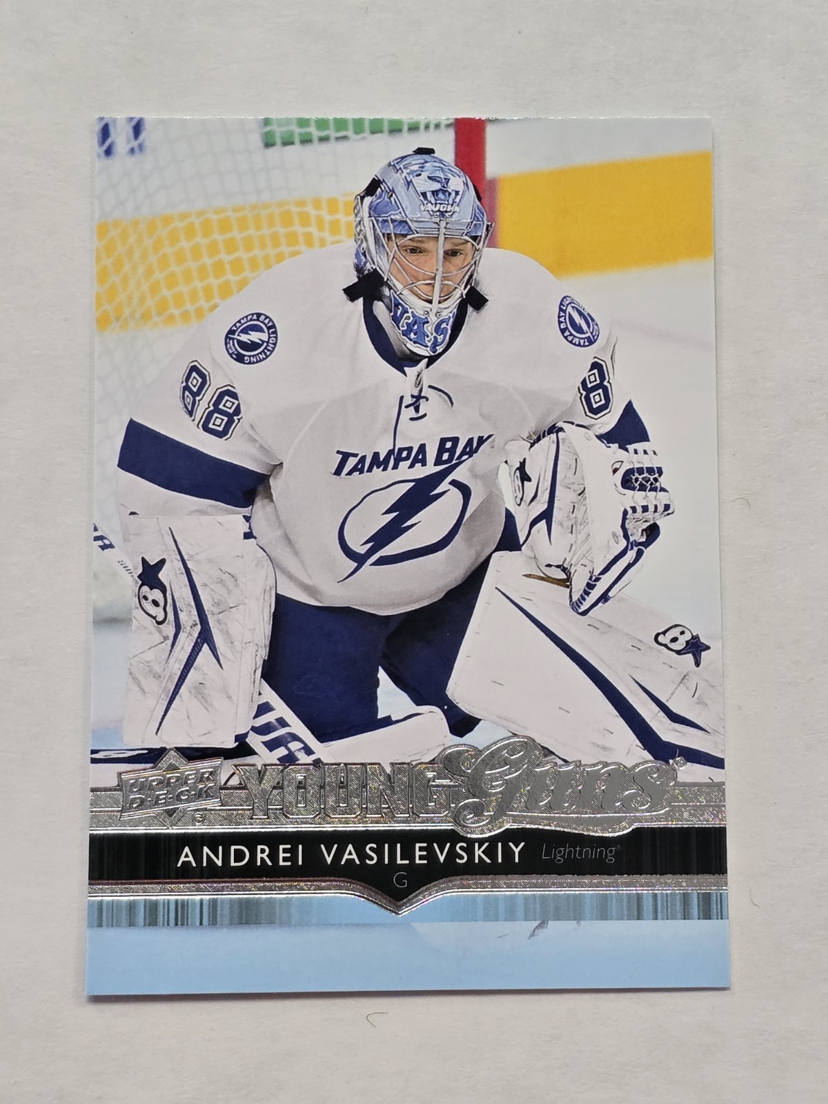 2014 UPPER DECK #478 ANDREI VASILEVSKIY YOUNG GUNS RC ROOKIE