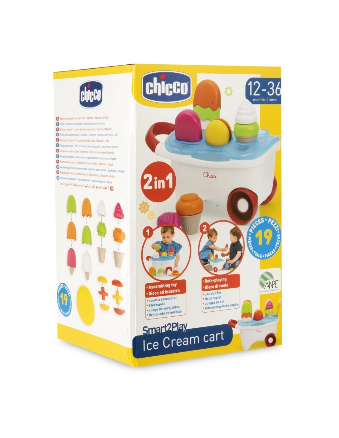 Chicco Gioco S2p Carretto Dei Gelati - Immagine 2