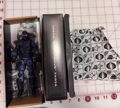 New ListingG.I. Joe Classified Series Jason Shockwave Faria Action Figure #105 New No Box