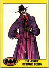 1989 Topps Batman Series 2 - The Joker Costume Design