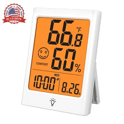Timloon Digital Indoor Thermometer for Room, Smart Temperature Humidity Monitor