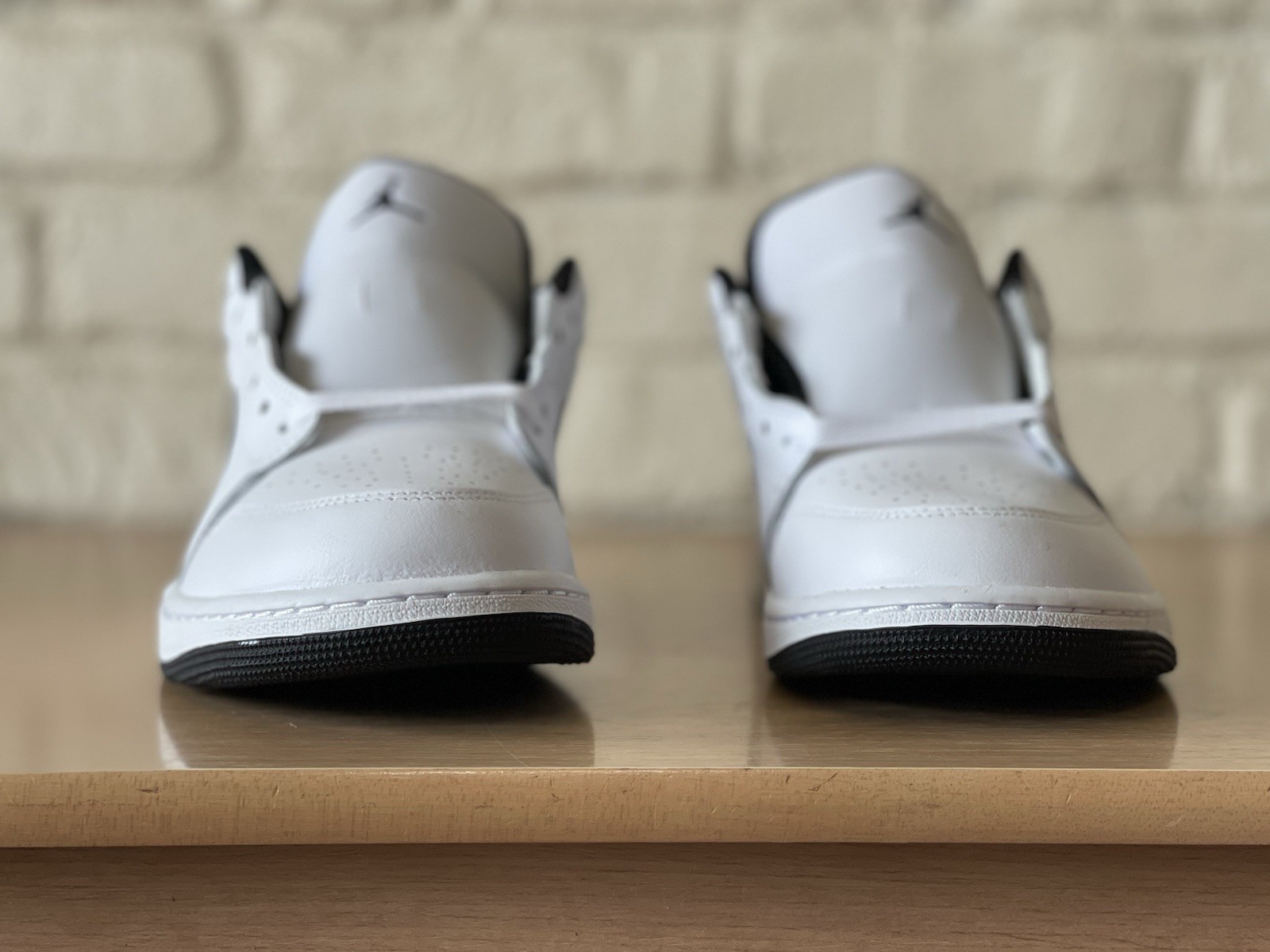 Nike Air Jordan 1 Low Retro Shoes Reverse Panda White Black 