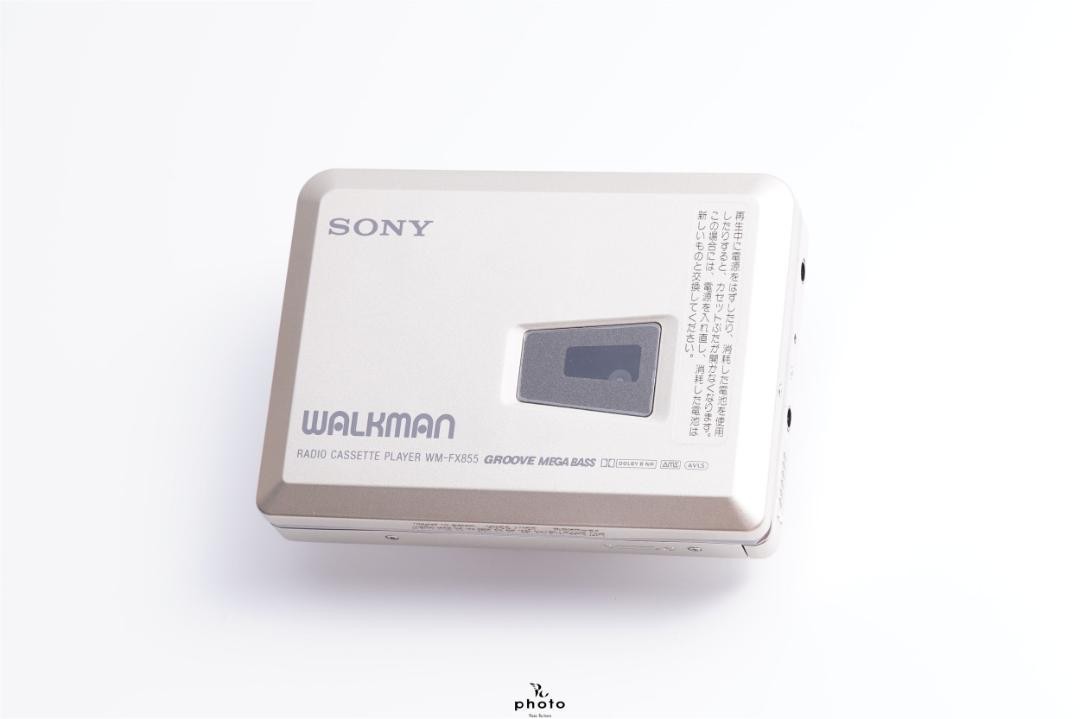 SONY WALKMAN FM/AM ウォークマン WM-FX855 GOLD Used SONY WALKMAN Radio Cassette Player WM-FX855 GOLD
