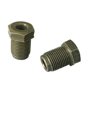 Force 10 Brakes 6mm Bremsleitung 12mm Bubble Flare Mutter Fitting 1/4'' 2-teilig