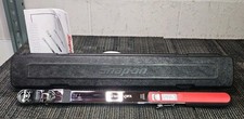 Snap-on Tools Tqr250e 40250 Ft-lb 12 Drive Flex-head Click-type Torque Wrench Snap-on Tools Tqr250e 40250 Ft-lb 12 Drive Flex-head Click-type Torque Wrench