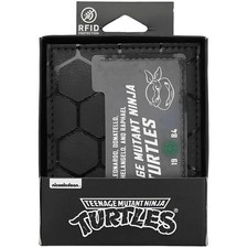 Teenage Mutant Ninja Turtles - 1984 Turtle Shell Pattern Wallet Bi-Fold - BIow
