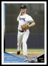 2019 Braden Bristo Choice Minor League Rookie Card Tampa Tarpons