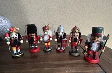 Vintage 2006 Holiday Nutcracker Ornaments 4" Figurines Original Boxes Christmas