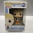 Funko Pop Rocks NSYNC Justin Timberlake #111 Vinyl Figure In Box