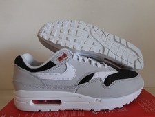 Nike Air Max 1 Premium Urawa Pure Platinum-White-Black-Red Mens FD9081-001 