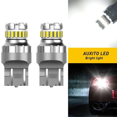 💡 Pack De 4 Bombillas LED AUXITO 7443/7440 – Luz Blanca Para Freno, Intermitente Y Marcha Atrás