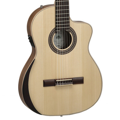 Manuel Rodriguez Ecologia Samba Flat A/E Guitar - Spruce Walnut - Open Box