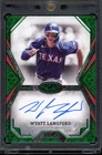 2025 Topps Tier One Wyatt Langford Green Tier One Talent Auto /49 #TOTA-WL