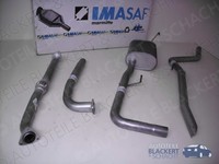 Imasaf Auspuffset Ab Kat für Navara NP300 2.5 Turbo Diesel Dci 2005-