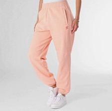 adidas Originals Women's Size M Essentials Fleece Joggers Pant JC8992 Glow Pink