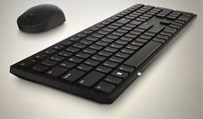 Dell Pro Wireless Keyboard And Mouse Combo KMS5221W  KM5221WBKB-US 2.4GHz USB