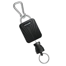nitescuba Scuba Gear Retractable Gear Tethers, Heavy-Duty Dive Clip Lanyard with