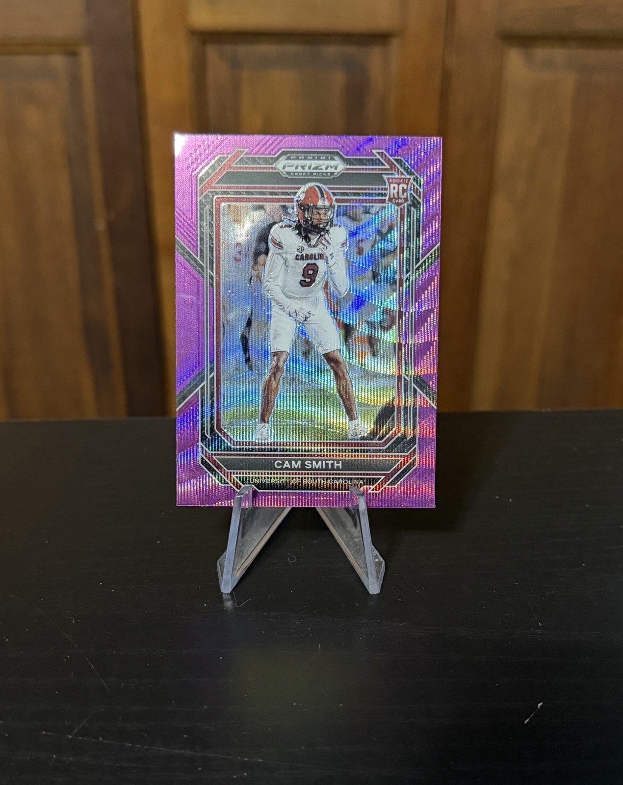 Cam Smith Panini Prizm Draft Picks #167 Purple Wave