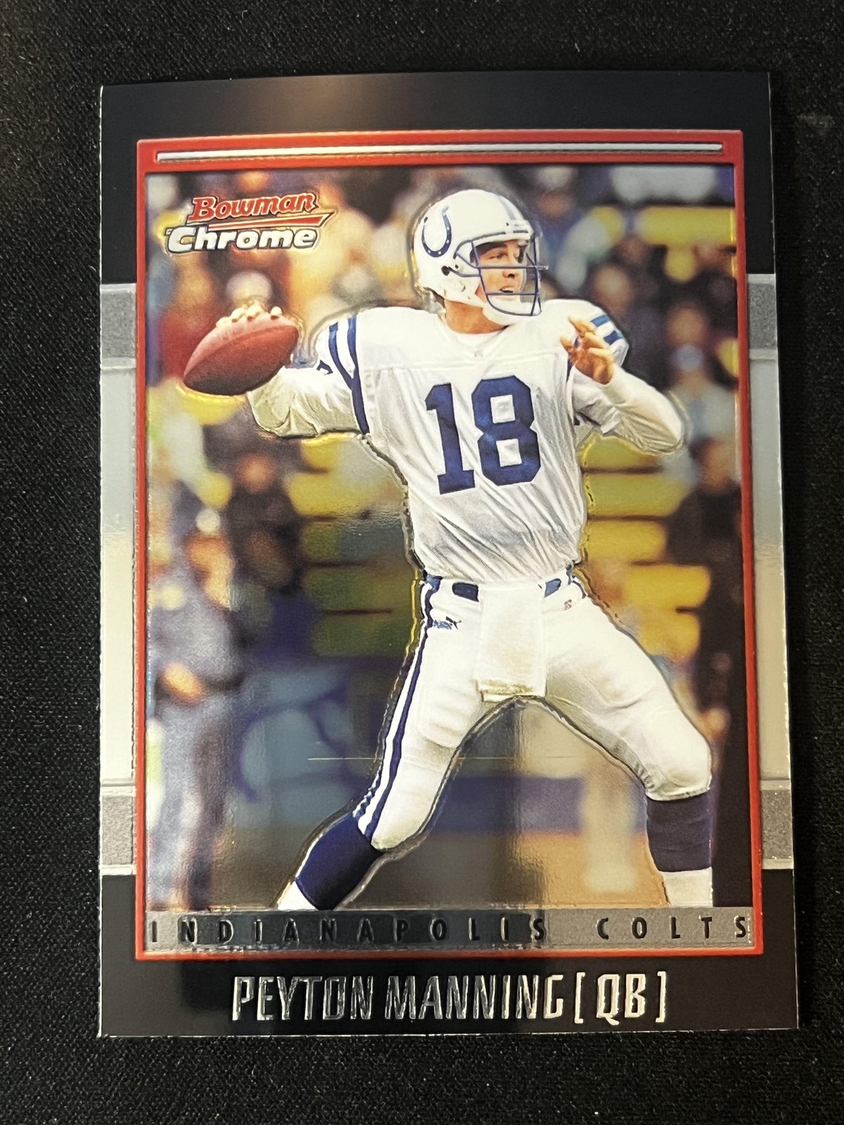 2001 Bowman Chrome #67 Peyton Manning