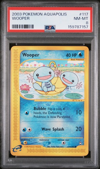 Wooper #117 (Aquapolis (2003))