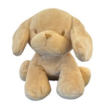 Kellytoy Dog Puppy Light Brown Tan Plush Stuffed Animal Toy 2017 Rattle 6" RARE