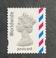 GB QE II, 2004, 39p, Worldwide Postcard, Grey-Black, SG2357a, Fine Mint, MNH