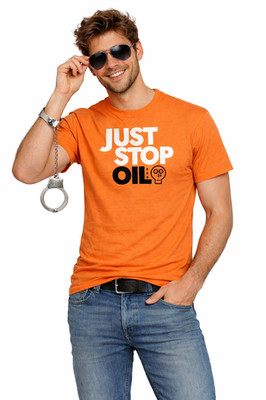 Erwachsene Just Stop Oil Gen Z Millennial Demonstrant Junggesellenabschied Nacht Kostüm