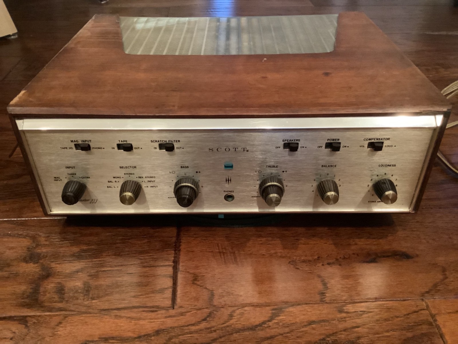 Scott 233 vintage audio equipment - eBay listing photo 1