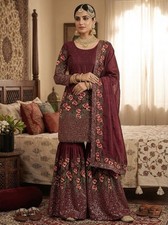 Pakistani Salwar Kameez Ready To Wear Dress Suits Indian Party Bollywood Wedding