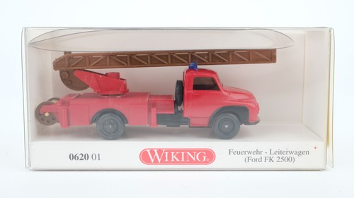 Wiking H0 062001 Vagón de Bomberos (Ford FK 2500) | Condition: Gebraucht