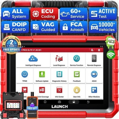 2026 Newest LAUNCH X431 Pro Elite V+ Bidirectional Car Diagnostic Scanner Coding