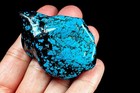 188Ct Spiderweb Blue Turquoise Nugget Specimen YPKS22 — photo 3