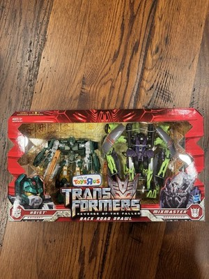 Transformers ROTF Hoist Vs Mixmaster Back Road Brawl Toys R Us Exc,2009 MISB New