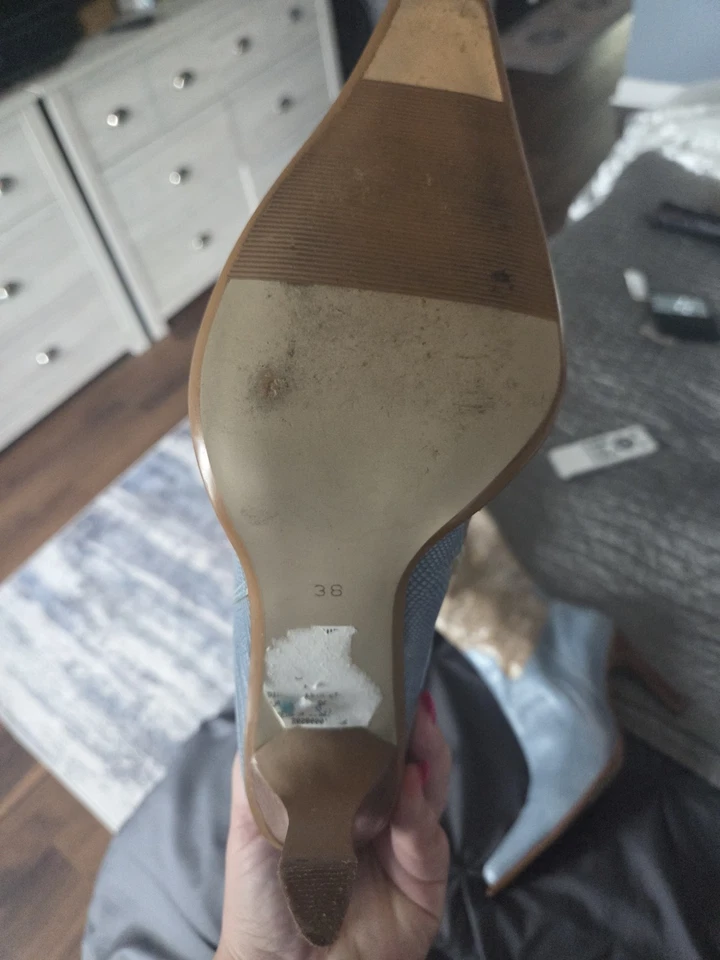 Botas de salto de crocodilo autênticas do Brasil - Imagem 2 de 3