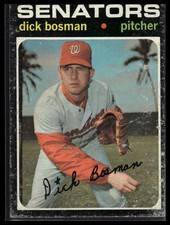 1971 Topps #60 Dick Bosman