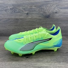 Puma Ultra 5 Match FG AG Soccer Cleats Neon Green Men's US 10.5 107687