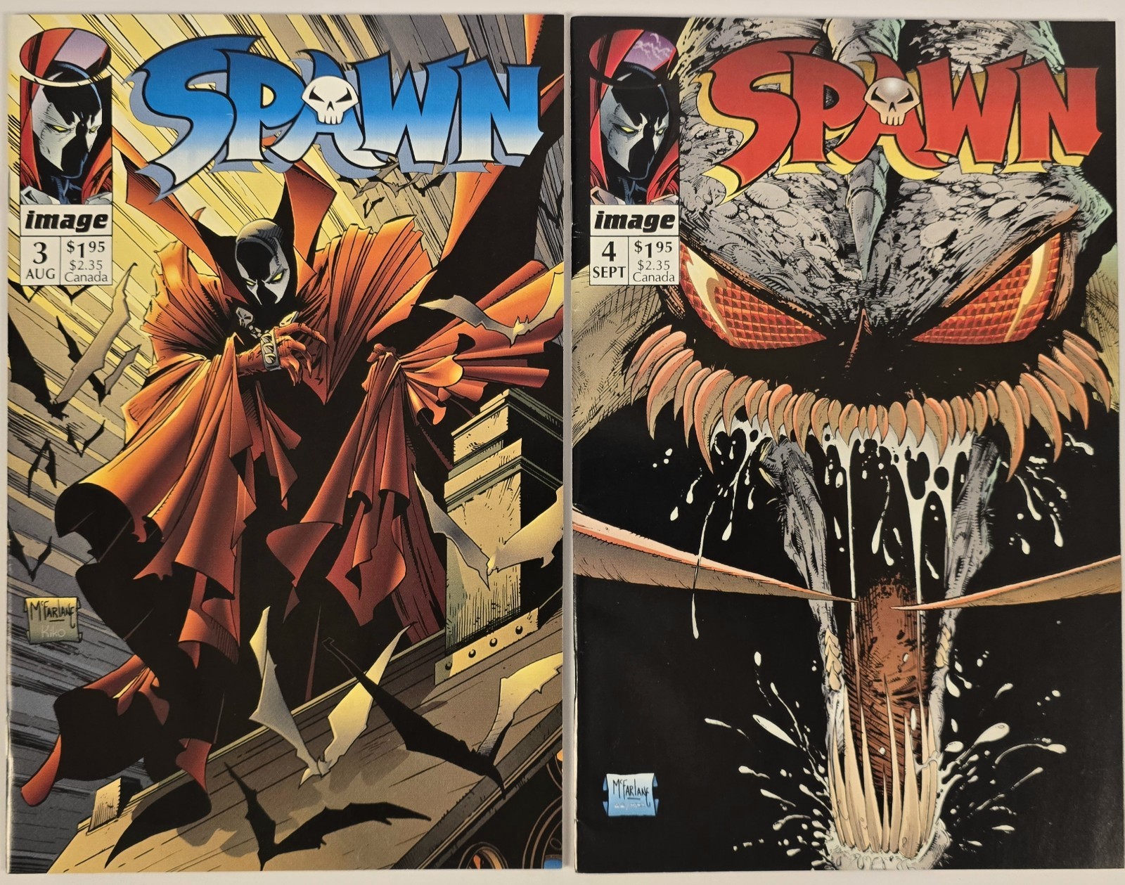 Spawn Spawn Spawn #1-50 Image Comics (1992) Todd McFarlane Complete Full Run Lot Of ...
