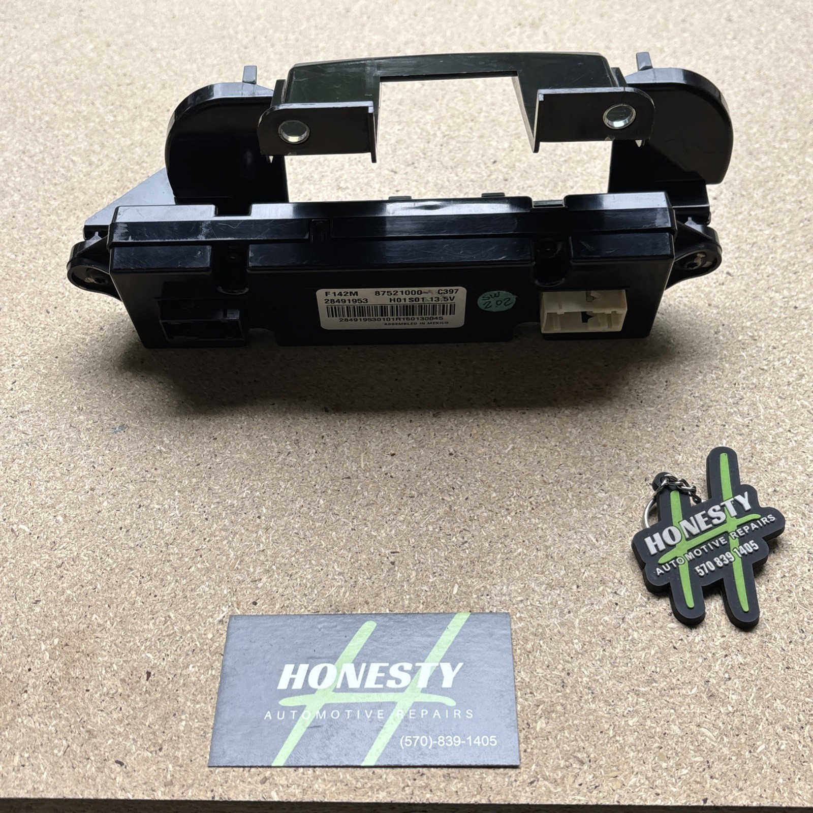 2015–2019 Ferrari 488 GTB/Spider HVAC Dash Dashboard Support Mount Bracket –OEM 