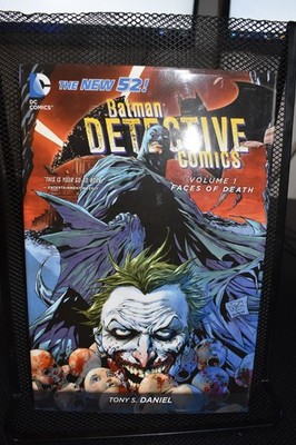 Batman Detective Comics Volume 1 Faces of Death DC New 52 Hardcover 2012 Joker