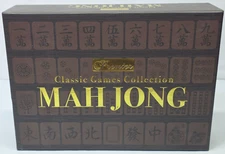Premier Classic Games Collection ~ MAH JONG with Wood Box