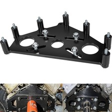 Billet Aluminum Engine Safe Stand Adapter Plate Engine Stand Plate For Chevy