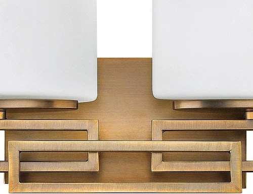 Hinkley Lanza 2-Light Vanity 16.5" Brushed Bronze Bathroom Light - Picture 3 of 6